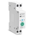 Switch-ul WiFi inteligent 63A cu supratensiune sau supratensiune protecție Prag adjutabil și alarmă pentru AC, Geyser, 1Hp Pompă de apă (fază unică), Încălzirea camerei grele funcționează cu Alexa & GHome