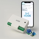 AZIOT 3+1 Fan Smart Switch - WiFi/Bluetooth Communication - Made in India - Timer Function - Works with Home and Alexa... (3+1 Node)