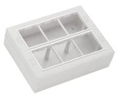 Modular Gang Box Plastic 12 Modulul Silver Line Eco High Durabilitate Modular Suprafață Bandă Modul alb