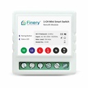Finery 220 Volts (AC) Wifi 1 mod Switch Rocker inteligent cu monitorizare energie Retrofit suporturi manual buton compatibil cu Alexa & Home, Multicolor