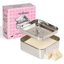 Nestasia Large Steel Paneer Maker (550 ml) - Square Paneer Maker Mould Press with Lid 