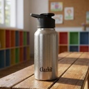 Clazkit Sporty Sticla de apă din oțel inoxidabil 500ml Set de 1 
