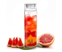CELLO H2O sticla de apa de sticla pentru birou & Daily Use 920 ml, Transparent 