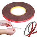 CANOPUS Bandă dublă cu fețe, bandă adezivă grele, bandă de montare LED, bandă impermeabilă cu spumă, 0.4in x 32ft, potrivit pentru LED-uri lumini benzi, interior / exterior, Home & Office Proiecte