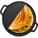 DOCAT Cast Iron Dosa Tawa 30 cm 