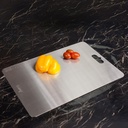 Clazkit mare din oțel inoxidabil tăiere bord legume,Frut,Bread & Meat Duable Safe & Heavy Duty (360 x 250 x 1mm)