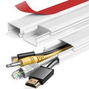 Serplex® 3Pcs 15,7in Coperți cu un singur cordon pentru perete