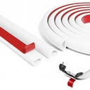 Serplex PVC Cord capac 6.6FT Hider de sârmă auto-adezivă pe tabla de perete