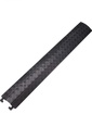 INDUSTRIA HEAD Duty Rubber Protector Cable Bump / Hump Speed Breaker Heavy Duty Furtun Furtun Protector Coperta Concealer Pardoseala Cord Protector negru (Small)