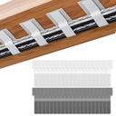 Serplex® 40Pcs Hook and Loop Cable Ties, Autoadezive Hook and Loop Cable