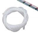 12mm X 5 Meter Cable Protector Sleeve Spiral Wire Sleeve Cable Wrap Polietilenă pentru Robotics Machinery și 3D Imprimantă CNC Machine PC TV sau cabluri electrice utilizate pentru comerț (5 mtr alb)