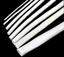 8 Mâneci de izolaţie din fibră de sticlă, Manşon de sârmă, manşon pentru protecţie bună sârmă, 8 Dimensiune diferită (1mm, 2mm, 3mm, 4mm, 5mm, 6mm, 8mm, 10mm) Fiecare 1 Metr