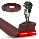 Serplex 6. 6FT Protector de cabluri autoadeziv, Wire Hide