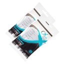 4 inch Negru (100 mm x 2,5 mm) - 2 Pachete cu 100 Cravate
