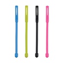 Nite IZE Gear Tie Cordable Twist Tie 3" - 4 Pack - Asortate