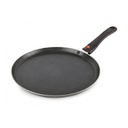 CELLO din aluminiu bază de inducţie non-stick Dosa Tawa cu mâner bakelit detaşabil 28 CM negru 