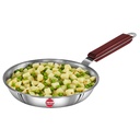 Hawkins 20 cm Frying Pan, Triply Steel Fry Pan, Induction Fry Pan, Small Frying Pan, Silver (SSF20)
