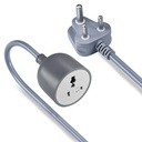 FOXIN 5m Lung 10AWG Heavy Duty Male to Female Power Extensie Cord for Indoor & Outdoor, 2500W High Power Outdoor, 3-Pin Plug, Power Cable Extender pentru aparate, Electronics & Home