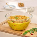 Borosil Glass Mixing & Serving Bowl, Oven & Microwave Seif Bowl, 900 ml, Borosilicat sticla, clar