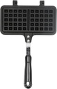 Alvinlite Non-Stick Waffle Irons 8.1X4.3in Belgian Waffle Maker Stove Top for Easy Clean Mini Waffle Baking Pan Bakeware for Snacks Breakfast