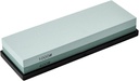 Knife Sharpening Stone with Non-slip Rubber Base, 400/1000 Grit Premium Whetstone, Double-Sided Knife Sharpener for Kitchen, Waterstone for Honing Blades Manually