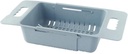 Under Shelf Basket Kitchen Retractable Sink Drain Rack Drain Basket Multifunctional Dish Rack for Kitchen Bathroom