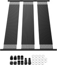 VEVOR Solar Pool Heater, 4 x 10 ft HDPE Pool Heating System - Durable & Weather-Proof, with Complete Accessories, Universal Solar Pool Panel–Raises Water Temperature, for Aboveground & Inground Pool