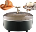 5L Electric Dough Proofer – Versatile Bread Proofing Machine with 30-65°C Temperature Control, Stainless Steel Liner for Yogurt and Natto Making (Green)