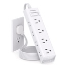Plug plat Power Strip, Ultra subțire plat Extensie Cord (Dzc-01)