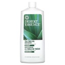 Desert Essence Tea Tree Oil Mouthwash, Spearmint, 16 fl oz - Alcohol Free, Sugar Free, Gluten Free, Vegan, Cruelty Free, Non-GMO - Aloe, Vitamin C & Spearmint Essential Oil - Healthy Teeth & Gums
