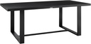 Armen Living Felicia Outdoor Patio Dining Table in Aluminum