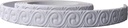 Flexible Moulding Crown Molding Trim for Furniture Door Home Decor 0.94"(2.4cm) x 115"x 0.2"