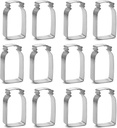 For 1 Dozen 12 Mason Jar Cookie Cutter Wedding Party Favors Metal Farmers Marke