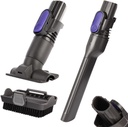 Vacuum Crevice Tool Brush Replacement Parts Compatible with Shark Pet Cordless Stick IX141 IZ462H IZ483H IZ363HT IZ361H IZ163H IZ362H Removable two-in-one Tool Brush Attachments for D-Shaped Vacuum