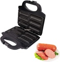 Waffle maker ，Sandwich toaster， Breakfast Bread Sausage Maker ， Grill Non-stick Coating Cool Touch Handle Baker