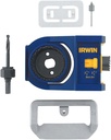 IRWIN Tools Door Lock Installation Kit, Bi-Metal (3111002), Blue