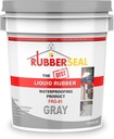 Liquid Rubber Waterproofing and Protective Coating - 1 Gallon, Gray