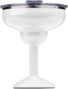 ORCA Rita | Temperature Insulated, Stainless Steel Margarita Glass, Lidded Tumbler for Cocktails, Wine & Cold Drinks — Pearl Gloss