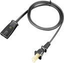 3ft Long 2 Pin 1/2 Inch Spacing Power Cord for West Bend Slow Cooker 84114 84124 Models Electric Cord - Also for Many Rice Cookers and Other Small Appliances