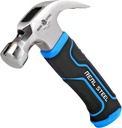 Real Steel Small Claw Hammer 8 Oz Mini Framing Hammer for Women Kids Camping with Magnetic Nail Starter 0515