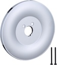 Escutcheon Plate Compatible with Moen 16090, Chateau Collection Escutcheon Replacement for One-Handle Tub and Shower Faucets, Chrome