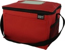 Insulated Lunch Cooler Bag, Red