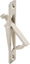 Prime-Line N 7274 Diecast, Satin Nickel, Pocket Door Flush Edge Pull (Single Pack)