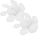 Bathroom Fan Blades 8 Inch Replacement for Ceiling Fans Sturdy and Efficient Ventilation