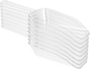 Plastic Scoop Shovel 8pcs Set Small Candy Scoops for Candy Buffet Kitchen