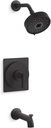 Kohler KTS35916-4Y-BL Castia by Studio McGee Shower Only Trim Package with 2.5 GPM Multi Function Shower Head with MasterClean Sprayface Matte Black