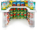 Savvy Shelf Adjustable Pantry & Can Storage Organizer - Kitchen Cabinet - Pantry Organization & Storage Can Organizer for Cupboard