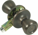 Mobile Home Passage Knob for Interior Doors, Oil Rubbed Bronze (1)