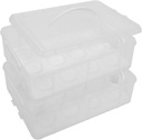 Stackable Cupcake Carrier Cake Carrier Cake Carrier Handle Cake Packing Holder Cake Carrying Case