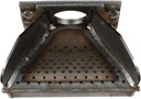 Stove Parts For Less, Compatible Replacement UPDATED Harman Burnpot for the 52i Pellet Insert, 1-00-574605